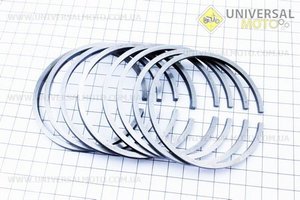 Кільця поршневі комплект 8шт МТ10-36, MT10-32, M63, М66, М67, М67-36, М72, К-750, К-750М h = 3,0 мм 2р. 78,50мм. Китай (Запчастини до МТ, УРАЛ, К-750 / UM3411-V94)