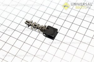 Ланцюжок газу з бобишкою МТ. Китай (Запчастини до МТ, УРАЛ, К-750 / UM3412-V16)