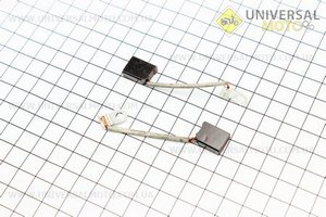 Щетки генератора 6V комплект 2 штуки УРАЛ. Китай (Мотоцикл МТ, УРАЛ, К-750 / UM3412-V26)