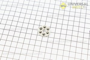 Подшипник выжимной сцепления, пластиковый сепаратор. Китай (Мотоцикл МТ, УРАЛ, К-750 / UM3413-V15)