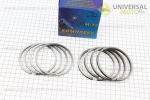 Кільця поршневі комплект 8шт МТ10-36, MT10-32, M63, М66, М67, М67-36, М72, К-750, К-750М h = 3,0 мм 3р. 78,75мм. Украина (Запчастини до МТ, УРАЛ, К-750 / UM3413-V19)