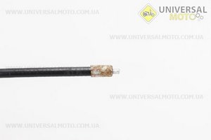 Трос газу МТ (трос 120см; кожух 107см) (нетоварний вигляд, буває наліт іржі). Китай (Запчастини до МТ, УРАЛ, К-750 / UM3414-V33)