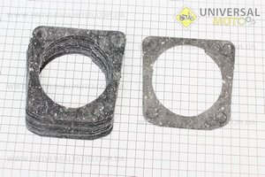 Прокладка циліндра МТ, комплект 10шт, (пароніт). Украина (Запчастини до МТ, УРАЛ, К-750 / UM3414-V41)