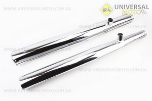 УЦІНКА Глушник лівий/правий МТ (незначні вм'ятини). Китай (Запчастини до МТ, УРАЛ, К-750 / UM3414-V71)