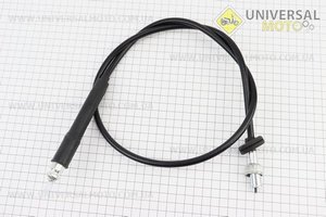 Трос спідометра М-72 (квадрат-лопатка, гайка-шток) (трос 113см; кожух 111см). Китай (Запчастини до МТ, УРАЛ, К-750 / UM3414-V73)