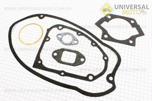 Прокладки двигателя к-кт 6шт Планета, бумага+медь