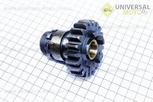 Вал вторичный (передней звезды). Китай (Мотоцикл ИЖ / UM3421-V50)