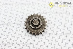 Звезда моторная 21T (узкая) Юпитер. Китай (Мотоцикл ИЖ / UM3422-V33)