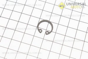Кольцо стопорное поршневого пальца диаметром 15мм. Китай (Скутер Suzuki \ UM3422-V61)