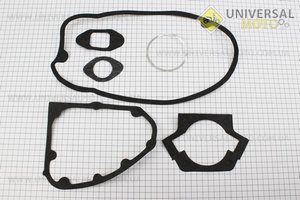 Прокладки двигателя, комплект 6 штук Планета, бумага + алюминий. Китай (Мотоцикл ИЖ / UM3423-V40)