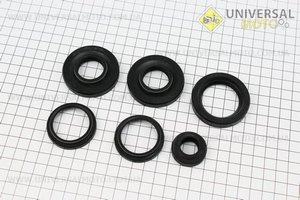 Сальники, комплект 6 штук Планета. Китай (Мотоцикл ИЖ / UM3423-V48)