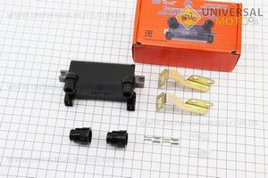 Котушка для мікропроцесорного запалювання 135.3705М 6-12V Юпітер, з кріпленням. СОВЕК (Запчастини  на мотоцикл ІЖ / UM3424-V25)
