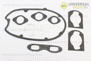 Прокладки двигуна Юпітер-4, комплект 9 деталей, (папір, алюміній). Украина (Запчастинина мотоцикл ІЖ / UM3424-V33)