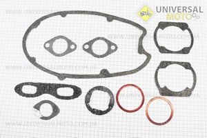 Прокладки двигуна Юпітер-5, комплект 10 деталей, (пароніт, мідь). Украина (Запчастинина мотоцикл ІЖ / UM3424-V34)