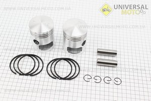 Поршень, кольца, палец комплект 2 штуки 6V 4р.. TMMP (Мотоцикл ЯВА / UM3430-V57)