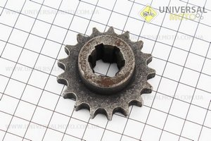 Звезда моторная 17T. Китай (Мотоцикл Муравей / UM3440-V58)