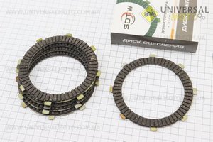 Диски зчеплення фрикційні 5,0мм комплект 5шт. SDTW (Запчастини на мотоцикл Муравей / UM3441-V14)