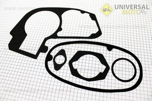 Прокладки двигуна, комплект 5 деталей, (папір). Украина (Запчастини на мотоцикл Восход / UM3450-V20)