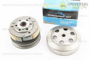 Варіатор задній комплект Honda DIO AF18 / 27. KUROSAWA (Запчастини до японського скутера / UM3471-V36)