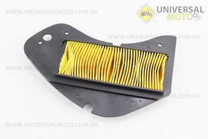 Фільтр-елемент повітряний (пластик) "картон" Yamaha BWS100. Китай (Запчастини до японського скутера / UM3472-V17)