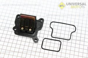 Клапан пелюстковий карбюратора Suzuki AD, Sepia || (Корпус пластик),. Taiwan (Запчастини до японського скутера / UM3475-V02)