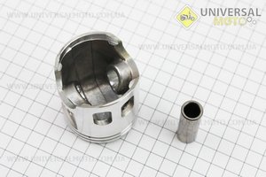 Поршневий комплект (поршень, кільця, палець) Yamaha BWS100 52мм +0,50 (палець 14мм). DHOK (Запчастини до японського скутера / UM3476-V35)