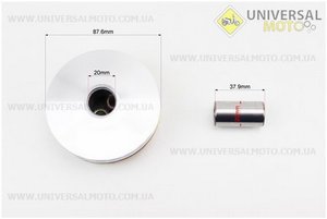 Варіатор передній комплект Honda DIO50 AF18 + втулка. DONGXIN (Запчастини до японського скутера / UM3479-V47)