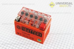 Акумулятор 4Аh YTX4L-BS гелевий (L113 * W70 * H85 мм), 2021. VLAND (Акумулятор / UM3480-V39)