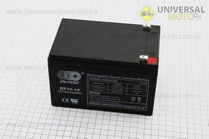 Акумулятор OT10-12C - 12V10Ah (L151*W98*H96мм) для ДБЖ, іграшок та ін, 2021. OUTDO (Акумулятор / UM3481-V41)
