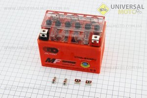 Акумулятор 4Аh UTX4L-BS гелевый (L113*W70*H85мм), 2021, від 10 штук -3%. OUTDO (Акумулятор / UM3481-V45)