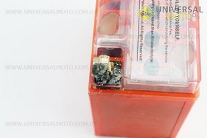 УЦІНКА Акумулятор 9Аh МОТО 12N9-BS гелевий (L135*W75*H135мм), 2021 (окислилися клеми, див. фото). OUTDO (Акумулятор / UM3481-V76)