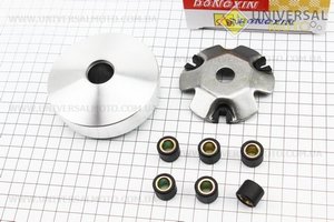 Варіатор передній комплект (без втулки). DONGXIN (Запчастини до 4Т скутера / UM3490-V95)