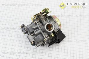 Карбюратор у зборі (металева кришка), (якісна копія). KEIHIN (Запчастини до 4Т скутера / UM3491-V82)