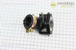 Патрубок карбюратора (стандарт). ZHENGHE (Запчастини до 4Т скутера / UM3491-V88)