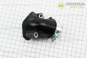 Патрубок карбюратора (завужений усередині). KOK (Запчастини до 4Т скутера / UM3491-V93)