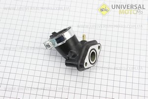 Патрубок карбюратора (завужений усередині). KOK (Запчастини до 4Т скутера / UM3491-V93)