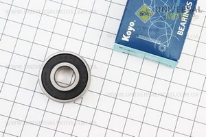 Підшипник 6201 RS (12x32x10) колеса переднього GY6. KOYO (Підшипники / UM3492-V37)