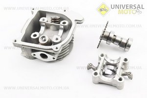 Головка циліндра+клапани+пастель+розподільний вал у зборі 47мм-80см.куб.. Viper (Запчастини до 4Т скутера / UM3492-V66)