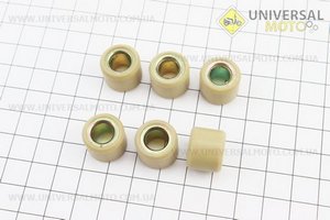 Ролики варіатора 6шт, Honda/GY6 16*13 - 9г. Viper (Запчастини до 4Т скутера / UM3493-V01)