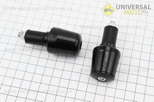 Заглушка - відбійник керма ЧОРНИЙ, комплект 2шт. rizoma (Різне / UM3510-V71)