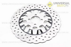 Loncin- LX200GY-3 Диск гальмівний, тип 2. Китай (Запчастини на мотоцикл Loncin / UM3510-V86)