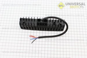 Фара додаткова світлодіодна вологозахисна - 6 LED з кріпленням, прямокутна 155*42мм, з стробоскопом. Китай (Разное / UM3511-V05)