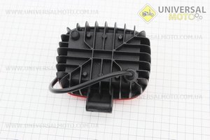 Фара додаткова світлодіодна вологозахисна - 3 LED з кріпленням, квадратна 11,5 * 9,5 мм. Китай (Різне / UM3512-V72)