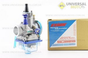 Карбюратор TUNING прозо. піддон PWK 26 (d = 26мм) з хутро. заслінкою, (якісна копія). KEIHIN (Запчастини на мотоцикл з двигуном CB / UM3512-V84)