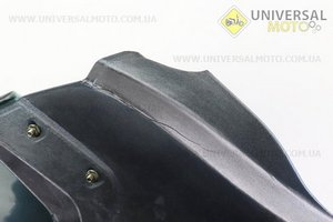 УЦІНКА пластик - обтічник фари круглої "TIGER" + вітровик, СИНІЙ (відламаний шматочок, незначні потертості, див. фото). Китай (Запчастини на мотоцикл / UM3514-V02)