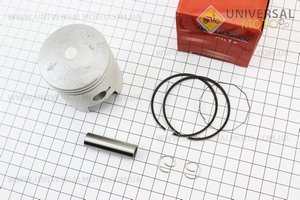 Поршневий комплект (поршень, кільця, палець) Suzuki AD100/110 52,5мм +0,75 (палець 12мм) Китай. Mototech (Запчастини до японського скутера / UM3521-V74)