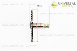 Півмісяць кікстартеру Honda LEAD50 / 90, тип 2. Китай (Запчастини на скутер Honda LEAD / UM3523-V81)