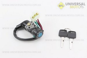 Замок запалювання Honda DIO 50 тип 1. Китай (Запчастини до японського скутера / UM3524-V39)