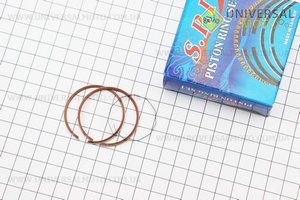 Кільця поршневі Honda DIO50 39мм +0,25 (замки внутрішні). S.P.I (Запчастини на скутер Honda DIO50 / UM3525-V70)