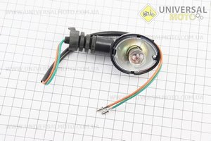 Поворот круглий "малий" (без скла) на гумовій ніжці. Китай (Освітлення повороти / UM3527-V54)